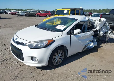 2016 Kia Forte Koup Ex z USA, uszkodzony, nr VIN KNAFX6A80G5607037